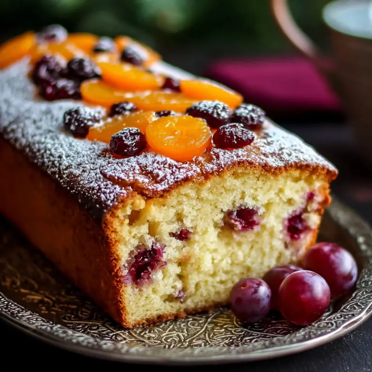 Cranberry Apricot Loaf (Keks Recipe) Recipe