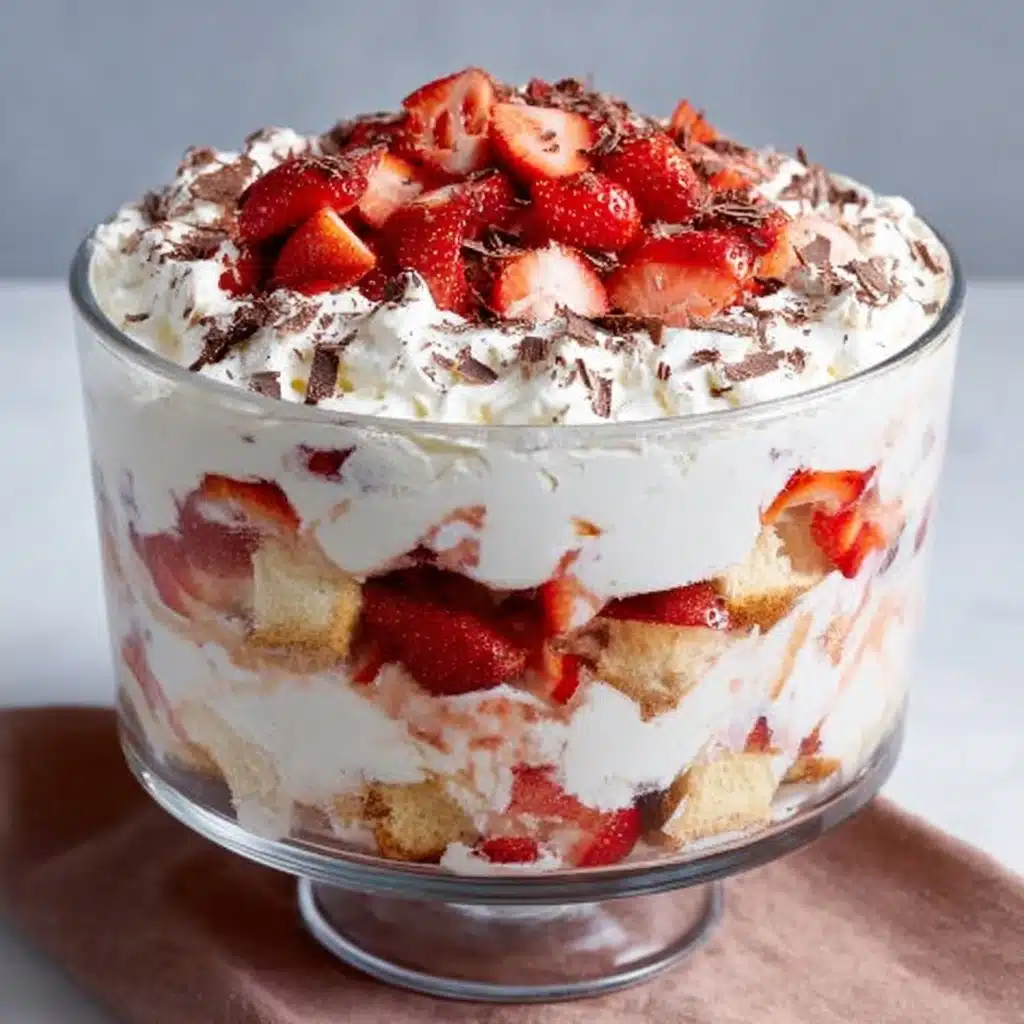 Strawberry Cheesecake Trifle Recipe - Recipe Image