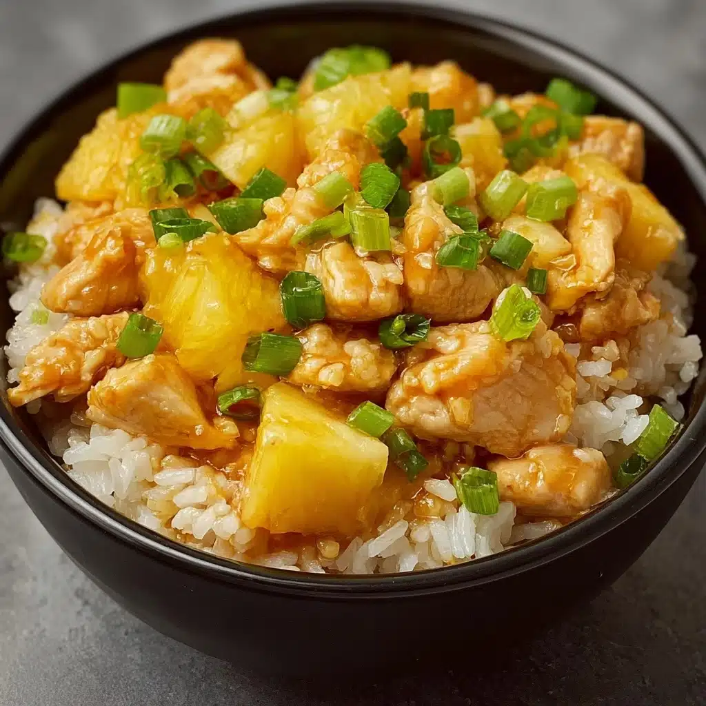 Pineapple Chicken and Rice Recipe - Recipe Image
