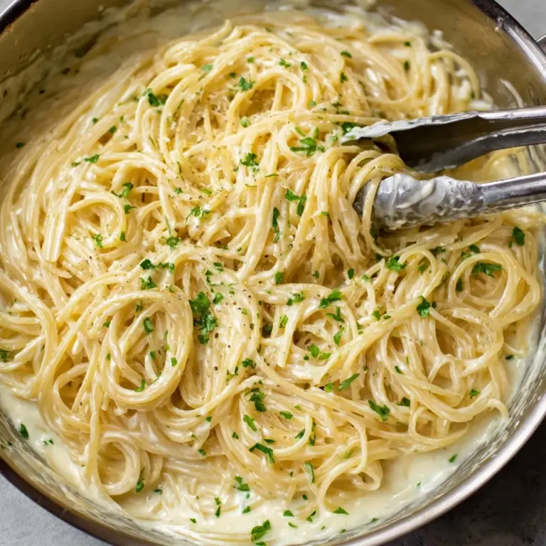 Garlic Parmesan Pasta (One Pot!) Recipe