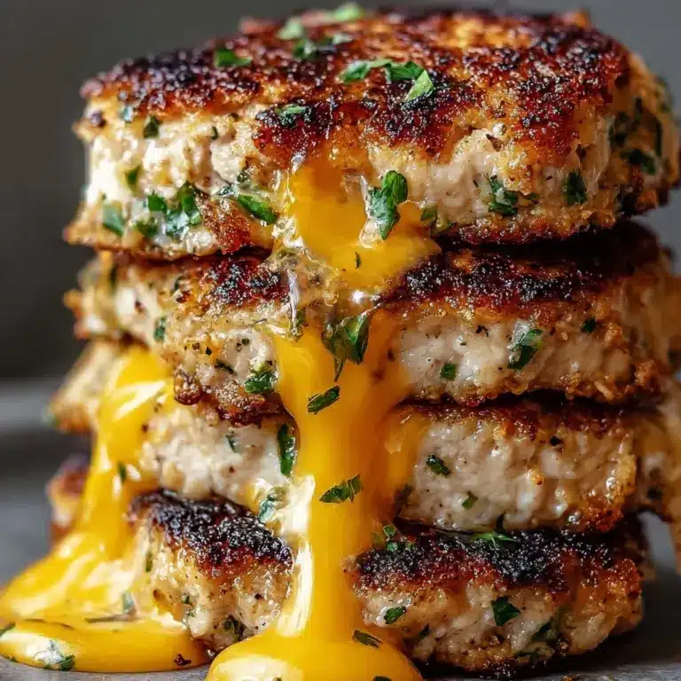 Cheddar Ranch Chicken Burgers Recipe