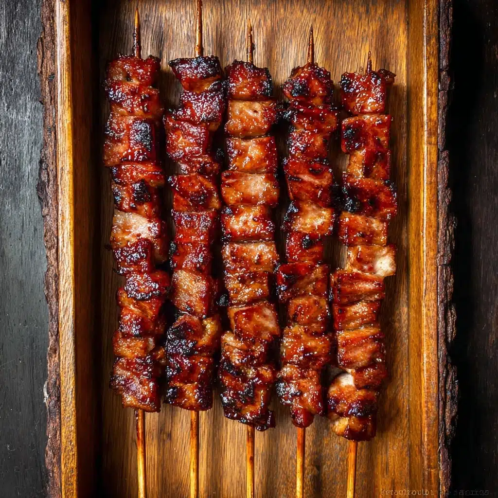 Grilled Thai Coconut Chicken Skewers Recipe