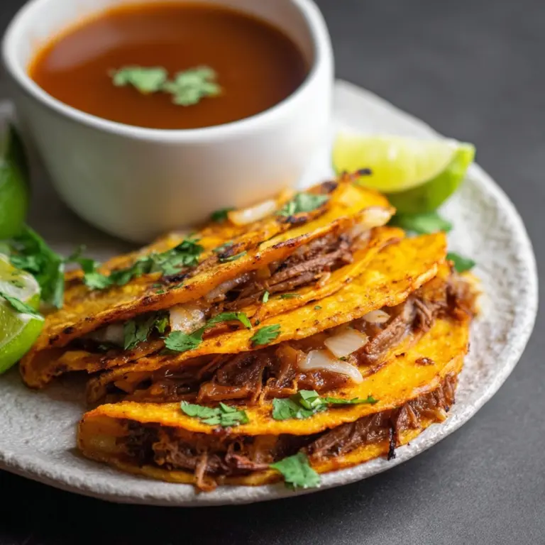 Crock Pot Birria Tacos Recipe