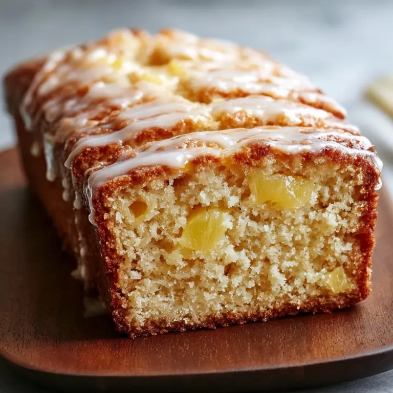 Pineapple Quick Bread Recipe