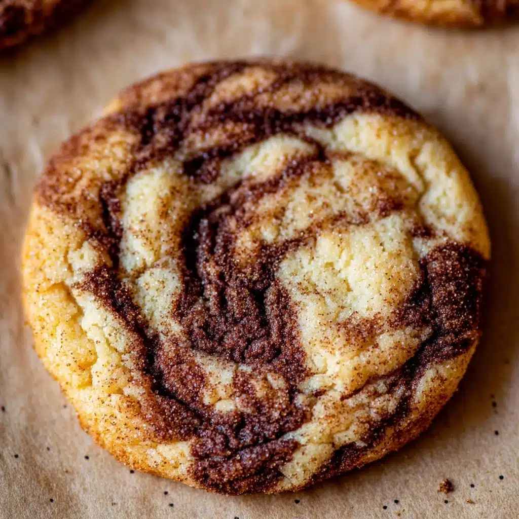 Soft and Chewy Cinnamon Roll Sugar Cookies Recipe - Recipe Image