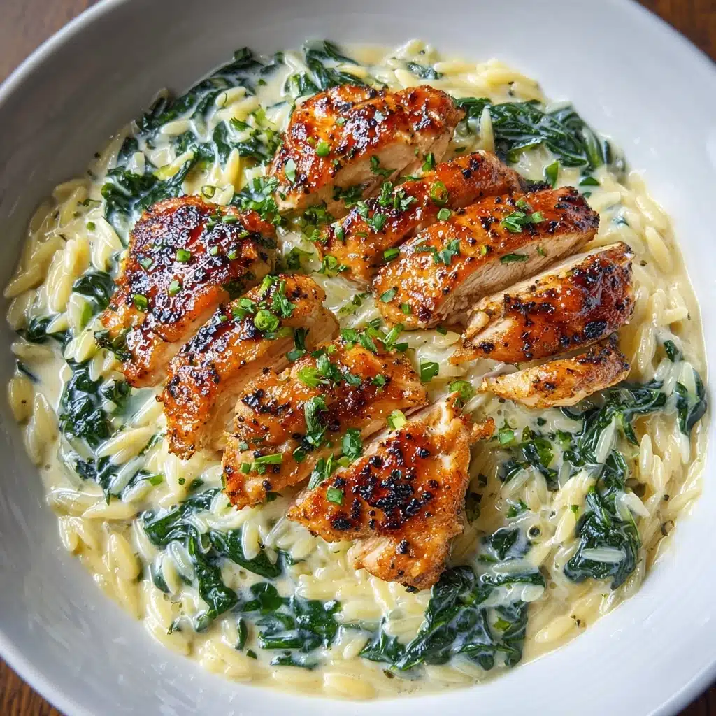 Boursin Orzo with Chicken Recipe - Recipe Image