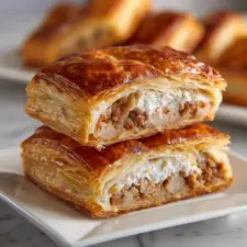 Easy Sausage &amp; Cream Cheese Crescent Bake-image