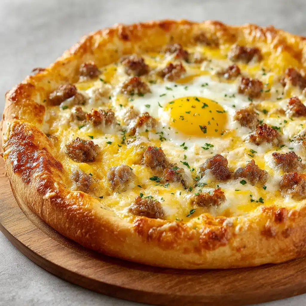 Biscuits and Sausage Gravy Breakfast PizzaIngredients Recipe - Recipe Image