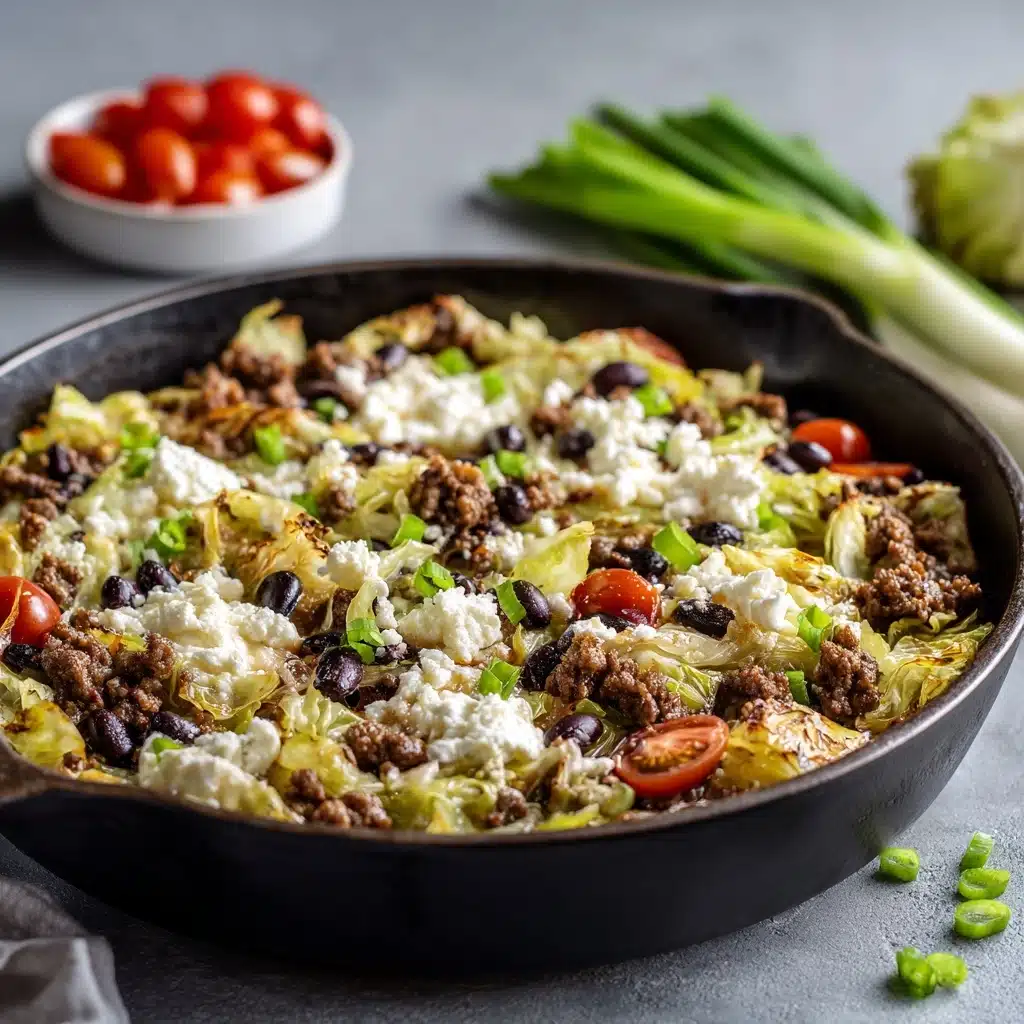 Low Carb Cabbage Taco Skillet (Keto-Friendly) Recipe - Recipe Image