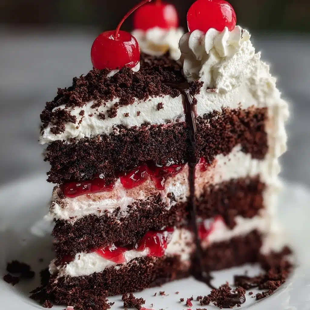 Mile-High Black Forest Cake Recipe - Recipe Image