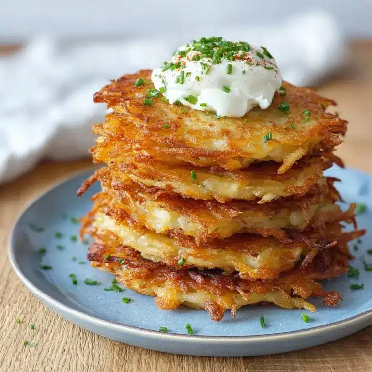 German Potato Pancakes (Reibekuchen) Recipe