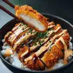 Japanese Katsu Bowls with Tonkatsu Sauce Recipe