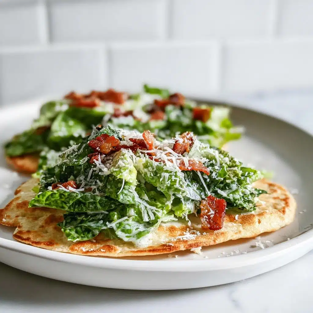 Smash Chicken Caesar Tacos Recipe