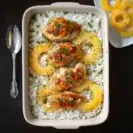 Easy Juicy Pineapple Chicken and Rice Recipe