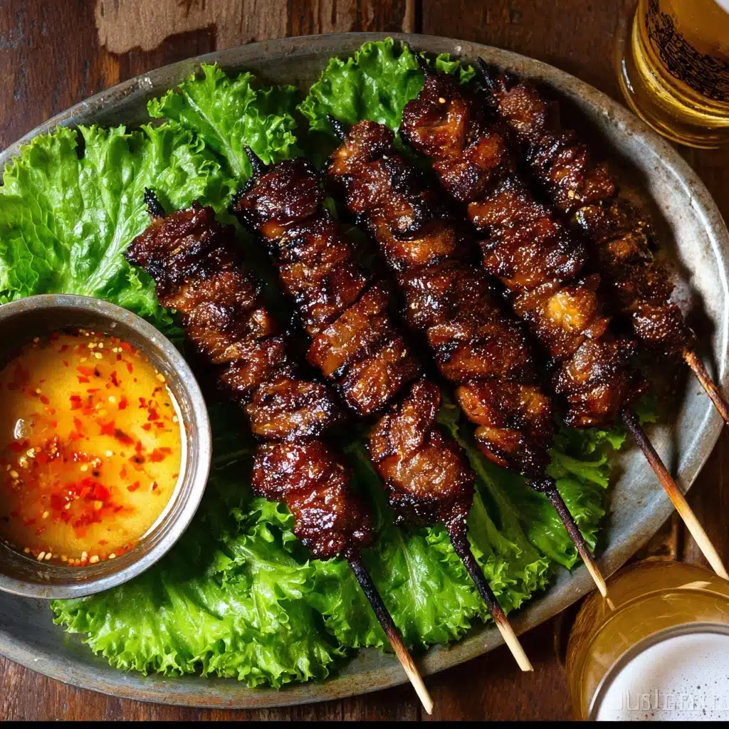 Grilled Thai Coconut Chicken Skewers Recipe - Recipe Image