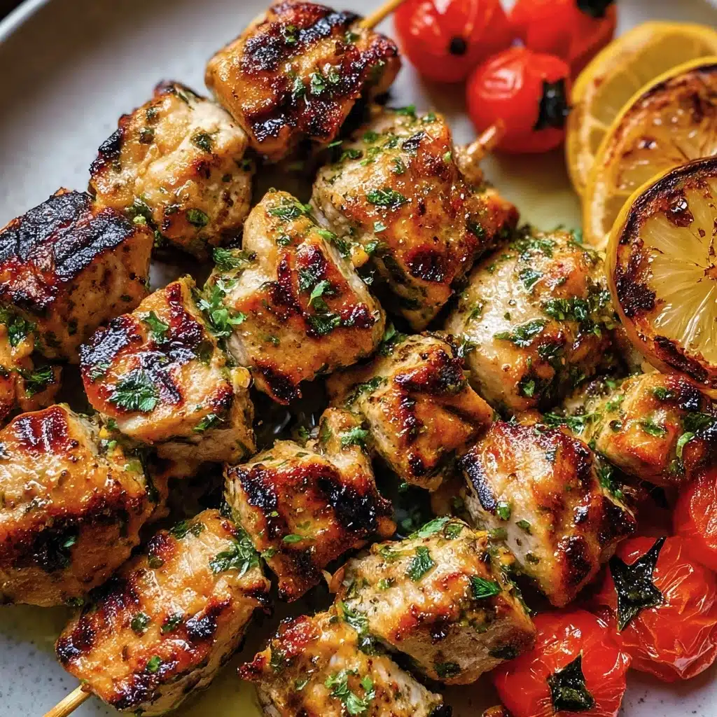 Authentic Greek Chicken Souvlaki Recipe - Recipe Image