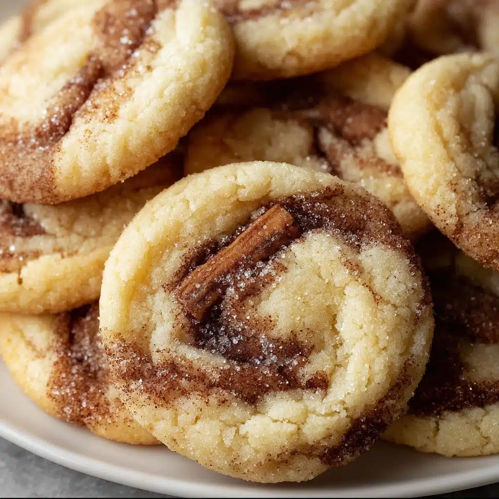 Soft and Chewy Cinnamon Roll Sugar Cookies Recipe