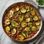 Ground Turkey and Zucchini Skillet Recipe