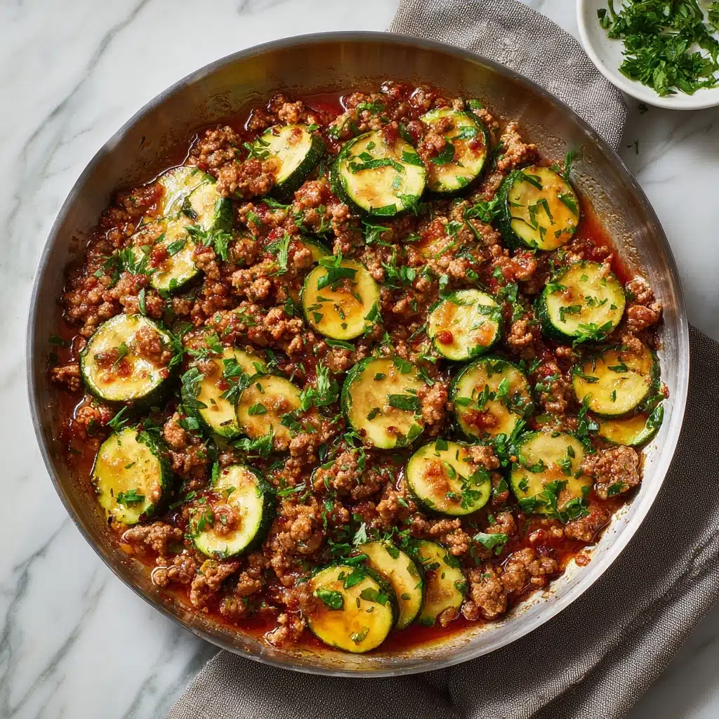 Ground Turkey and Zucchini Skillet Recipe