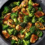 Low Carb Chicken Broccoli Skillet Recipe