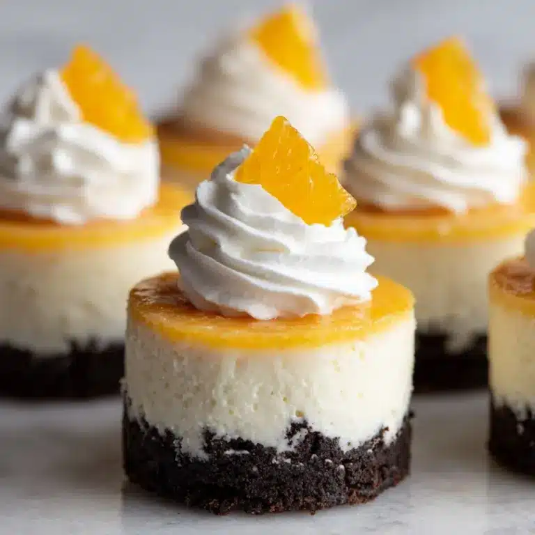 Orange Creamsicle Mini Cheesecakes Recipe