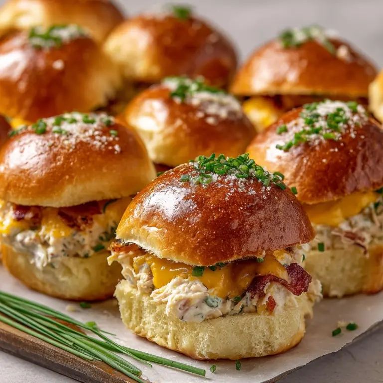 Chicken Bacon Ranch Pull Apart Rolls Recipe