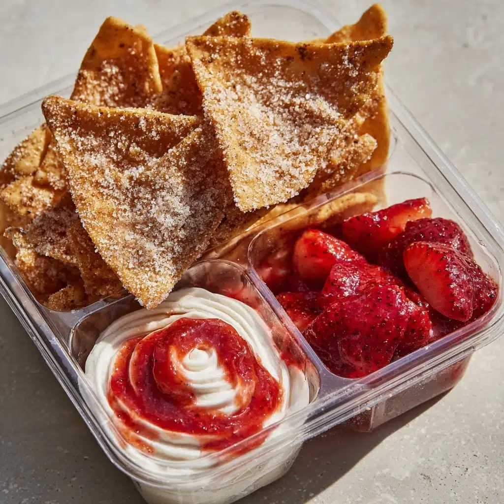 Strawberry Cheesecake NachosIngredients: Recipe - Recipe Image