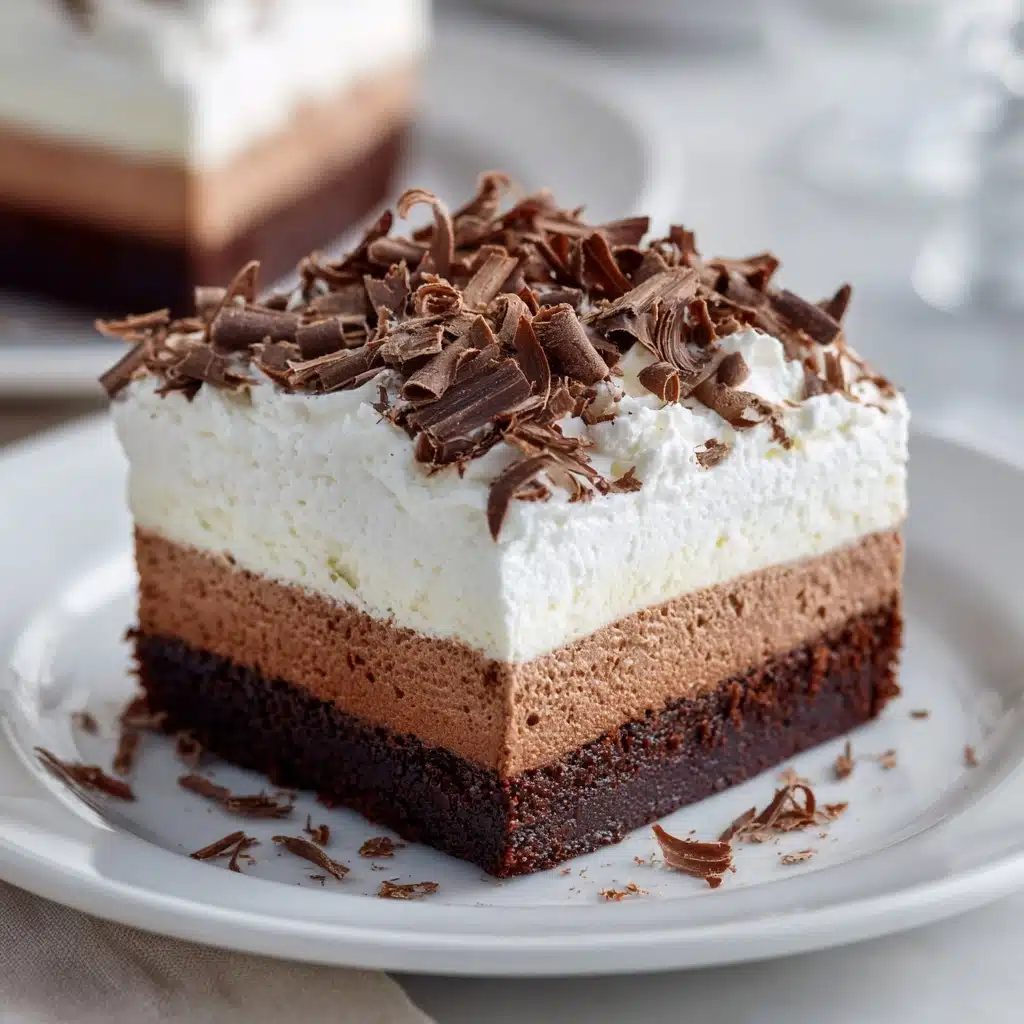 French Silk Brownies Recipe - Recipe Image