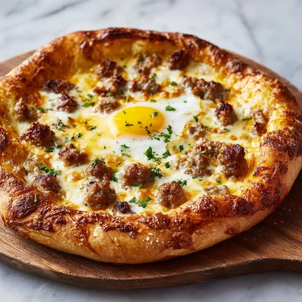 Biscuits and Sausage Gravy Breakfast PizzaIngredients Recipe