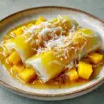 Sweet Mango Sticky Rice Rolls Recipe