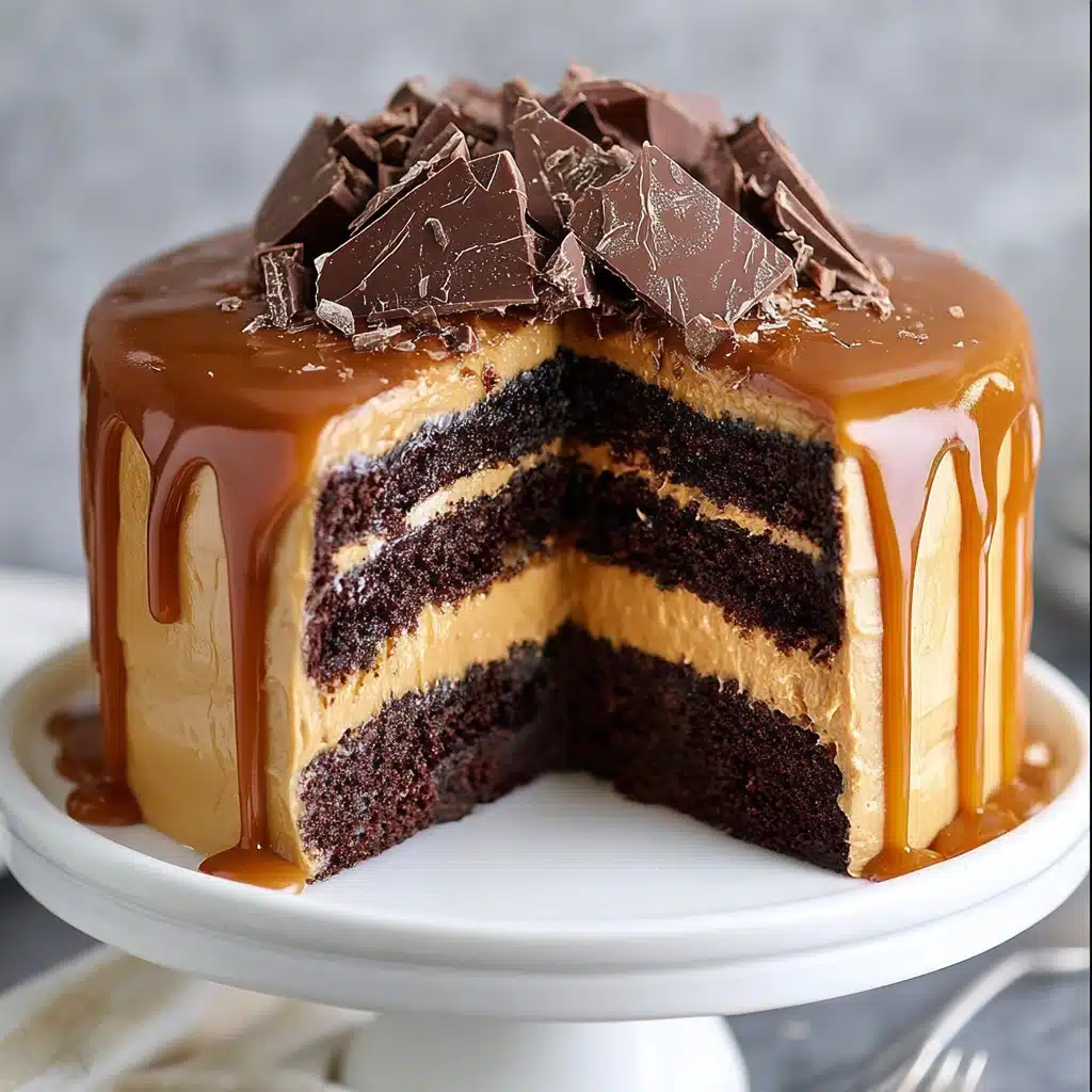 Salted Caramel Chocolate Cake Recipe - Recipe Image