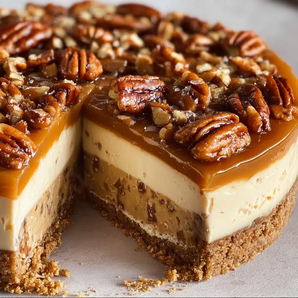Pecan Pie Cheesecake Recipe - Recipe Image
