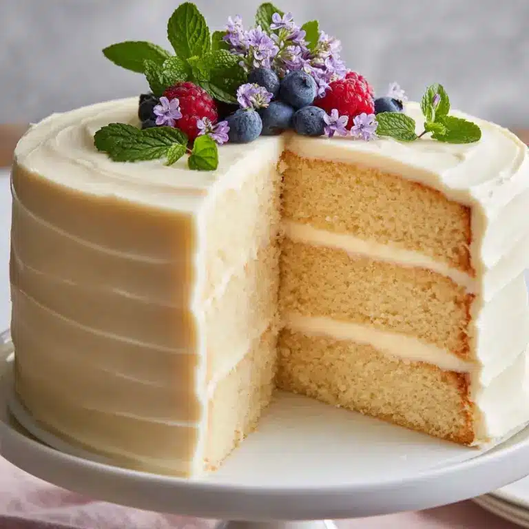 My Favorite Vanilla Cake Recipe