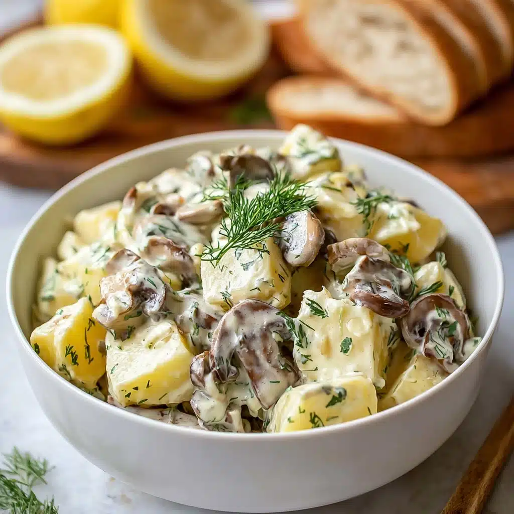 Mushroom and Egg Salad RecipeIngredients Recipe