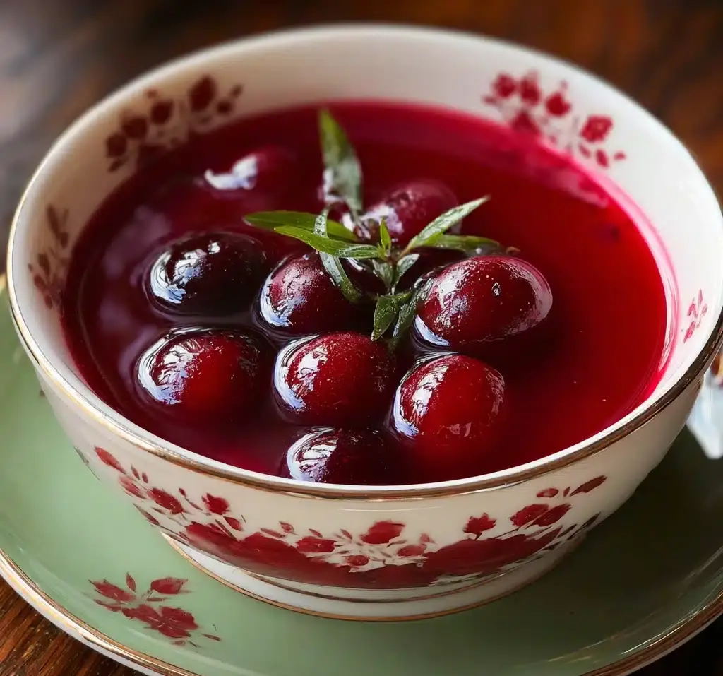 Cherry Summer Soup (Kissel) Recipe