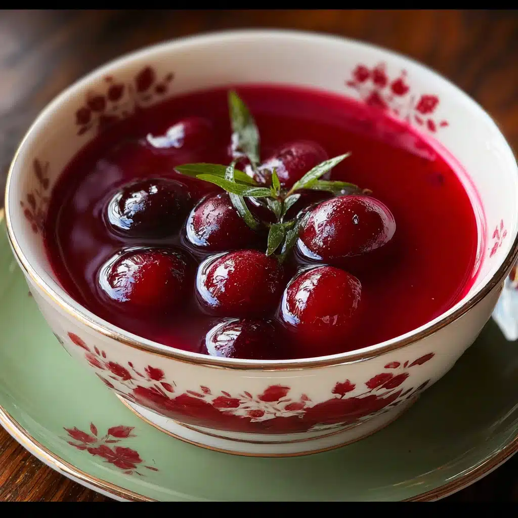 Cherry Summer Soup (Kissel) Recipe - Recipe Image