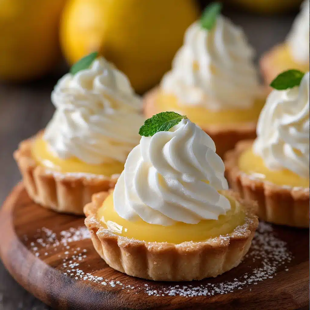 Lemon Curd and Whipped Cream (Korzinki) Recipe - Recipe Image