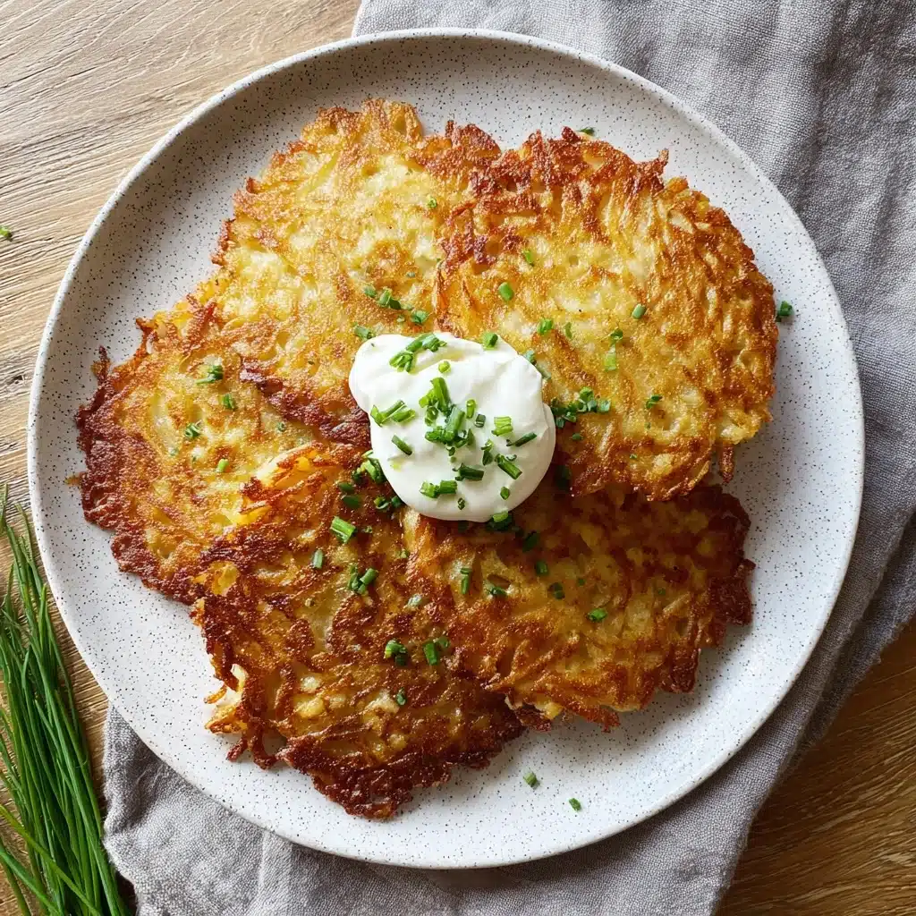 German Potato Pancakes (Reibekuchen) Recipe - Recipe Image