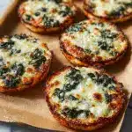 Cauliflower Spinach Taco Shells Recipe