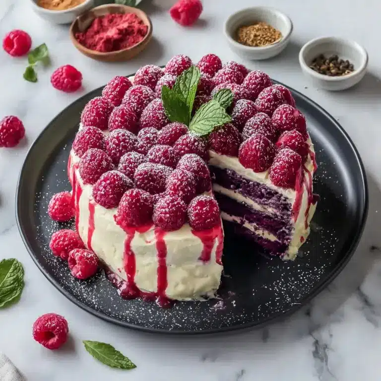 White Chocolate Raspberry Dream Cake Recipe