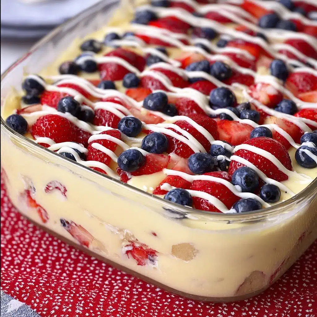 No Bake Summer Berry Icebox Cake Recipe - Recipe Image