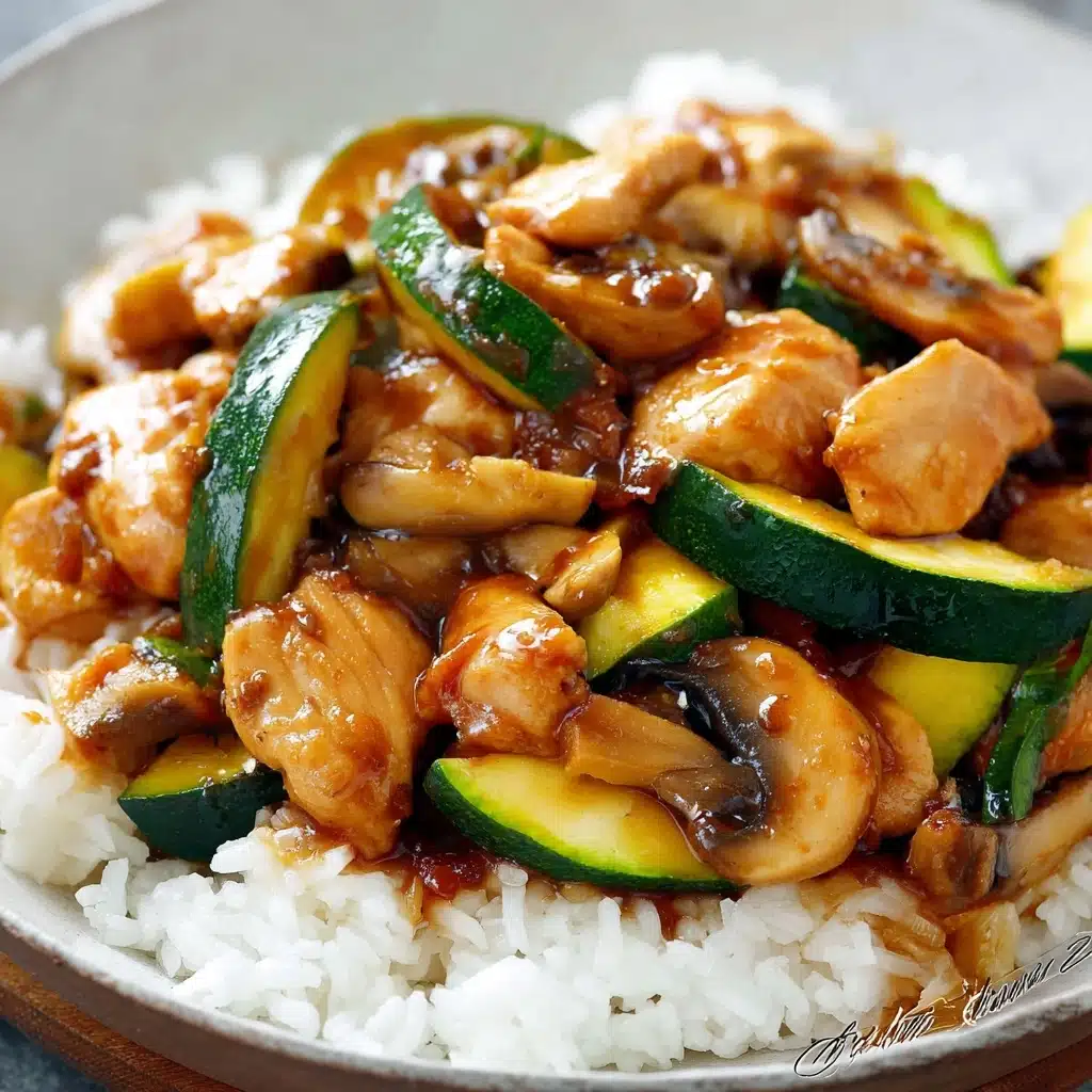 Panda Express Mushroom Chicken Copycat Recipe - Recipe Image