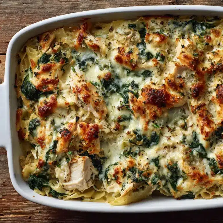 Chicken and Spinach Casserole Recipe