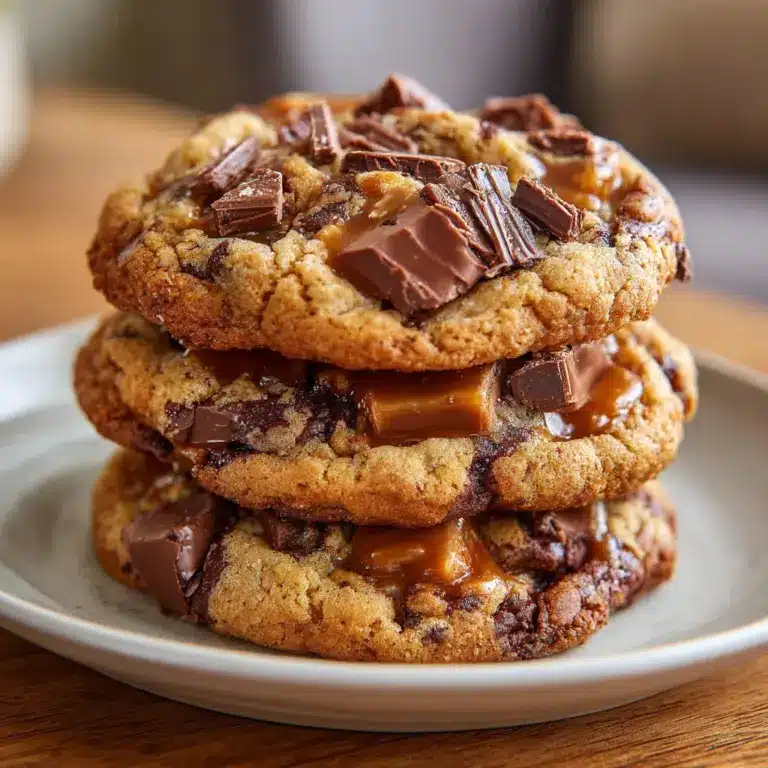 Gooey Reese’s Cheesecake Cookies Recipe