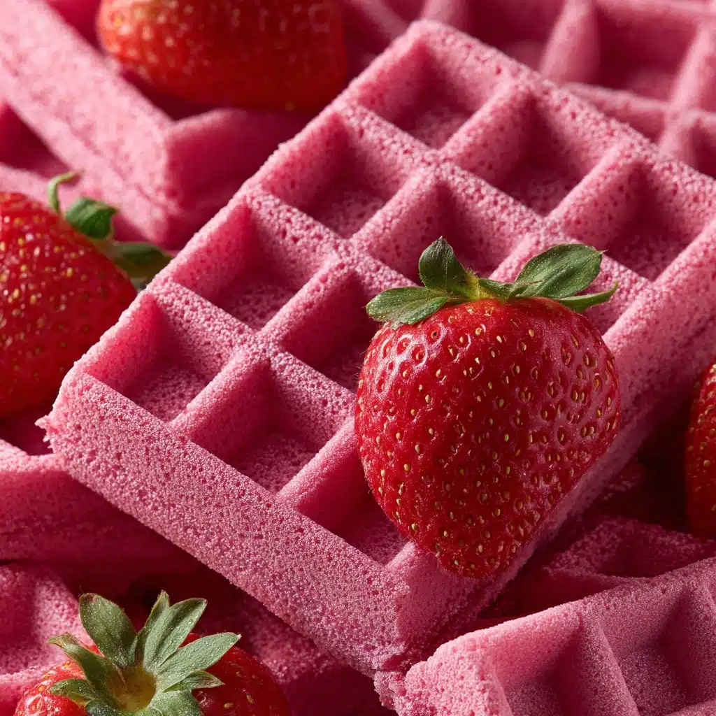 Strawberry Waffles Recipe - Recipe Image