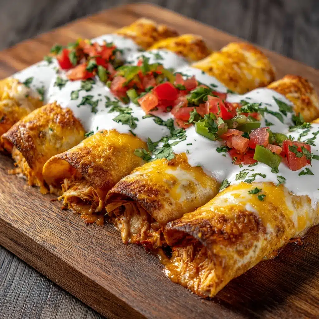 Crispy Jalapeño Popper Chicken Taquitos Recipe Delight Recipe - Recipe Image