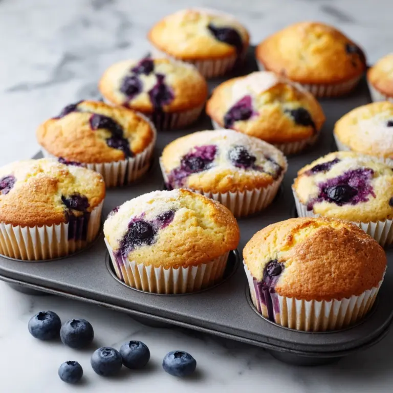 Homemade Blueberry Protein Muffins Recipe