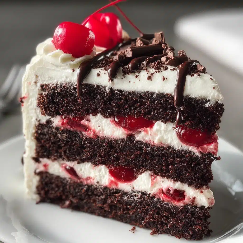 Mile-High Black Forest Cake Recipe - Recipe Image