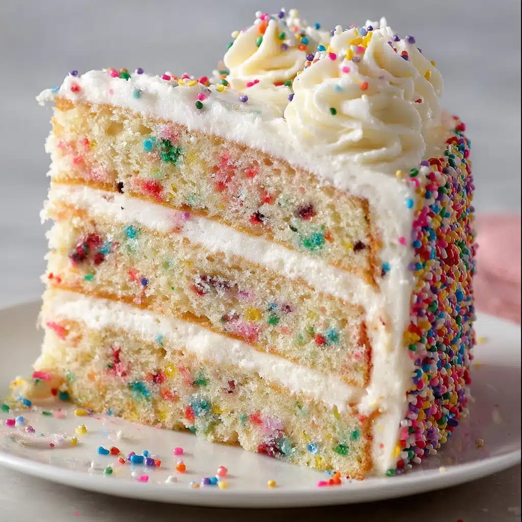 Funfetti Birthday Cake Recipe - Recipe Image
