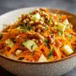 Carrot Apple and Walnut SaladIngredients Recipe